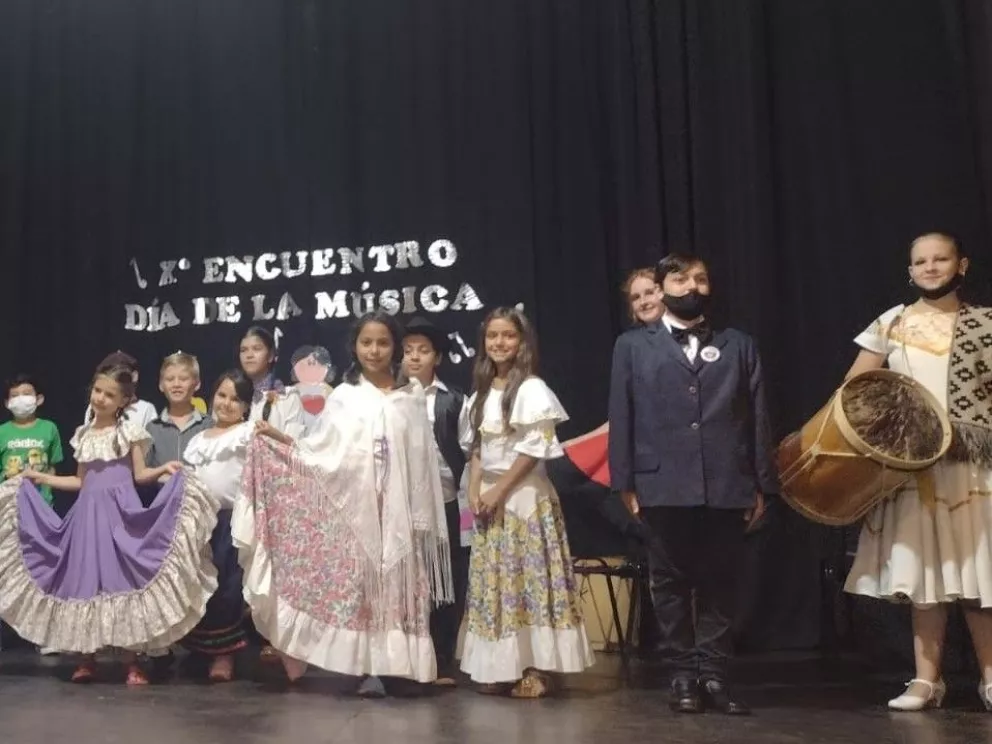 San Vicente: a sala llena celebraron el décimo encuentro de música