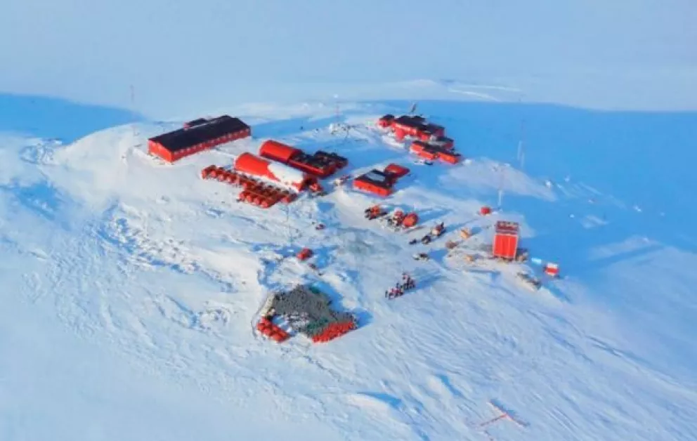 Argentina avanza en la instalación de una estación terrena en la Antártida