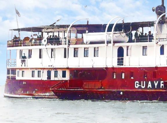 Guayrá, el buque de pasajeros que surcó el Paraná
