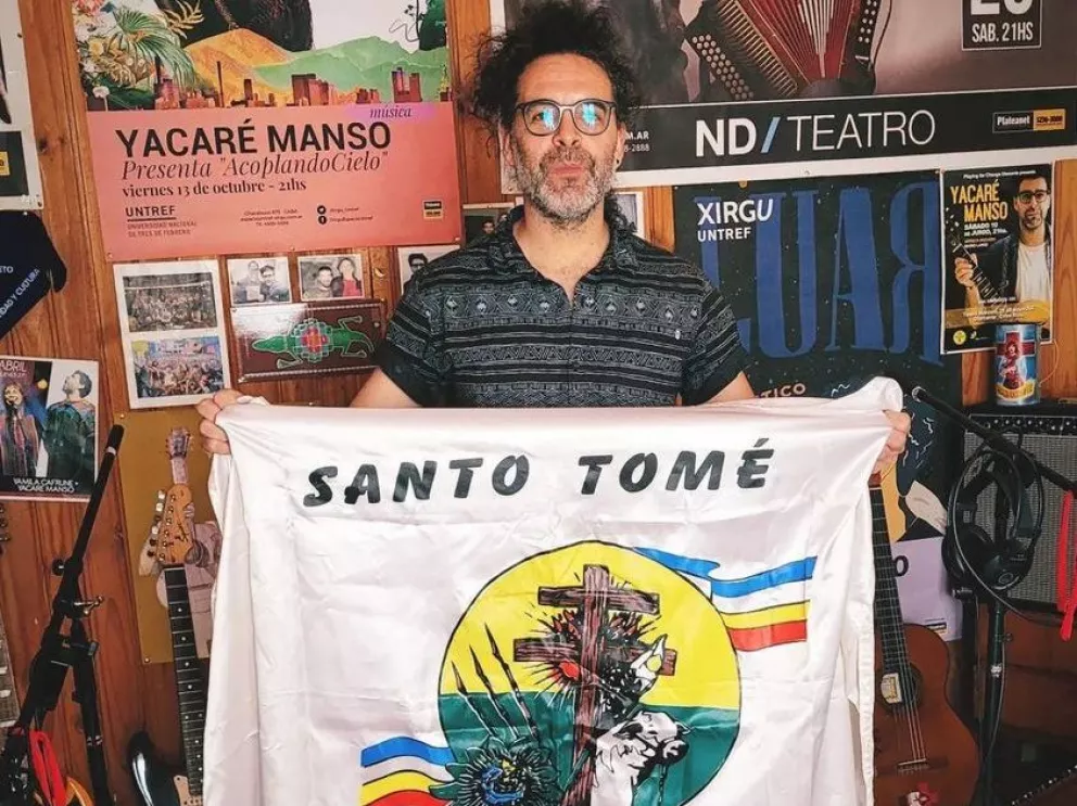 Yacaré Manso cantará para el presidente en Casa Rosada