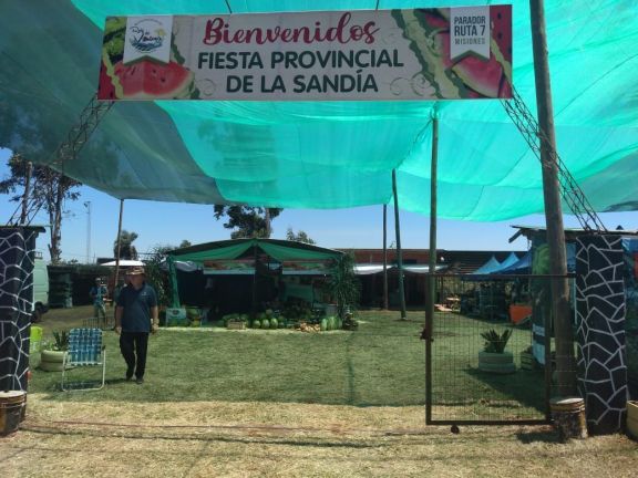 Inició la Fiesta Provincial de la Sandía en Ruiz de Montoya
