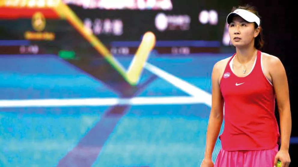 La tenista china Peng Shuai asegura que nunca fue acosada sexualmente