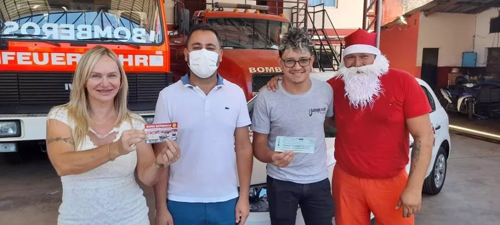 El bono de los bomberos voluntarios de Iguazú tiene ganadores del sorteo estímulo