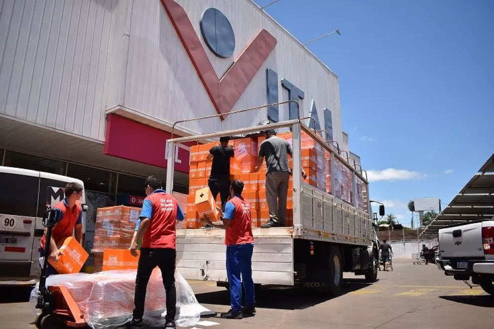  Supermayorista Vital realizó donación de cajas navideñas a merenderos y comedores
