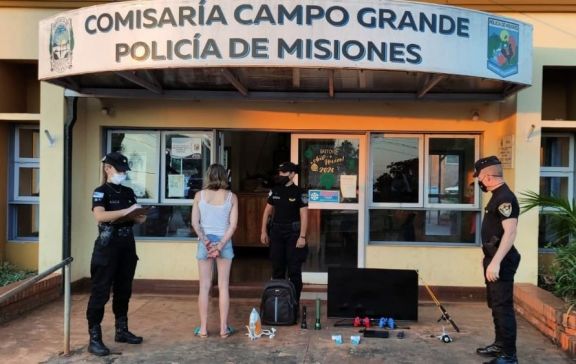 Una detenida tras allanamiento en una vivienda de Campo Grande