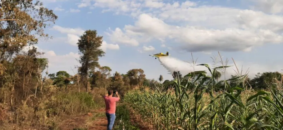 Controlaron los principales focos de incendio en Misiones