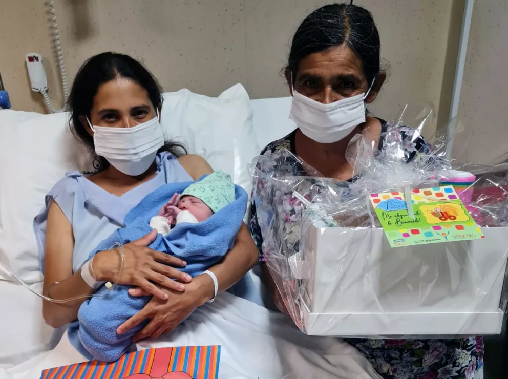 Elías Alexander, el primer bebé misionero del 2022, nació en el Neonatal de Posadas