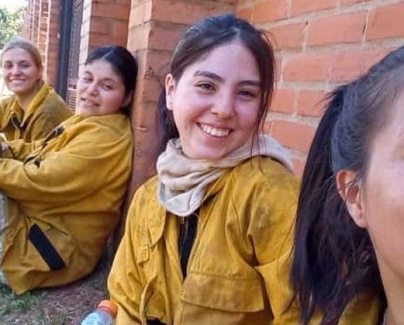 Sofía Aranda: "Me gusta ser bombero y ayudar a mi comunidad"