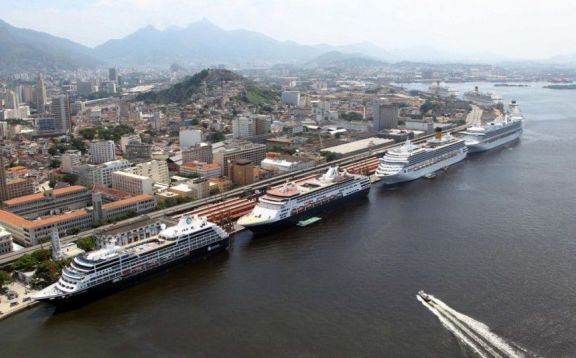 Brasil suspendió hasta el 21 de enero la temporada de cruceros 