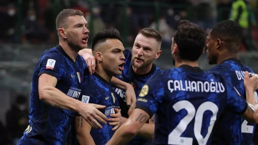 Inter venció a Juventus y se consagró campeón de la Supercopa de Italia