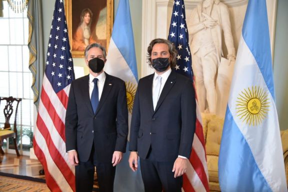 Cafiero se reunió con el Secretario de Estado norteamericano en Washington