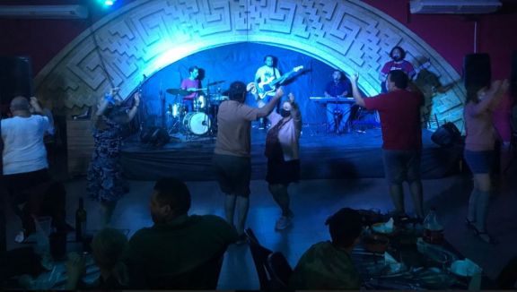 Grupo santotomeño dijo presente en el Pre Cosquín, y los shows se multiplican