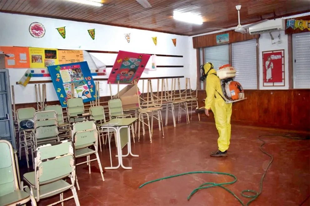 Escuelas se preparan para la vuelta y ratifican que no habrá pase sanitario
