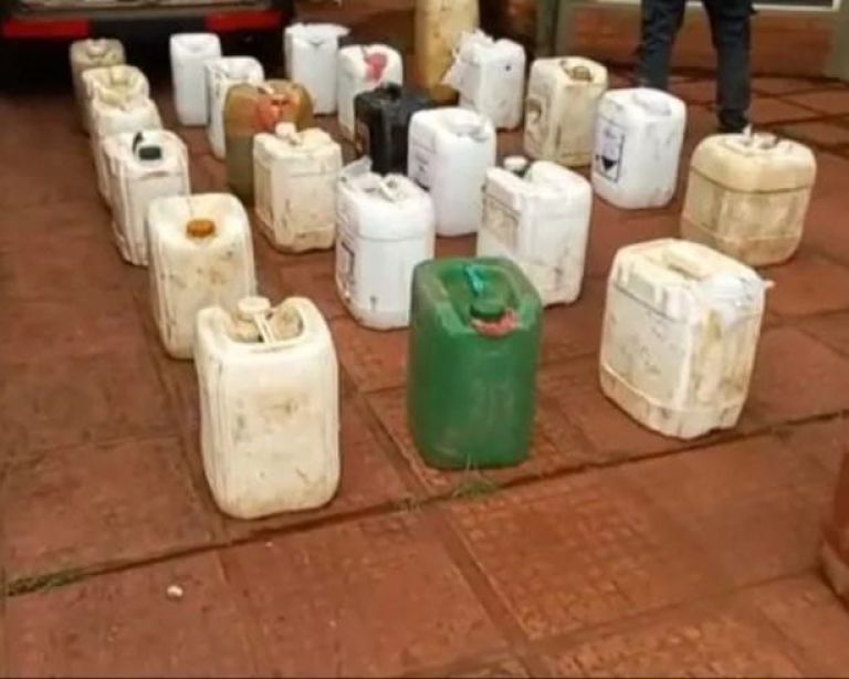 Puerto Rico: secuestraron bidones de nafta que eran trasportados de manera irregular Puerto Rico: secuestraron bidones de nafta que eran trasportados de manera irregular