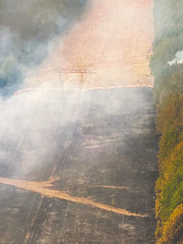 Protegen línea de 500 KV luego del corte de dos horas en Misiones