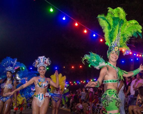San Vicente vivió a pleno el desfile de carnaval