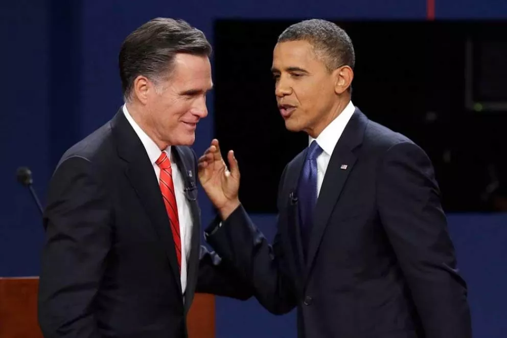 Obama y Romney.