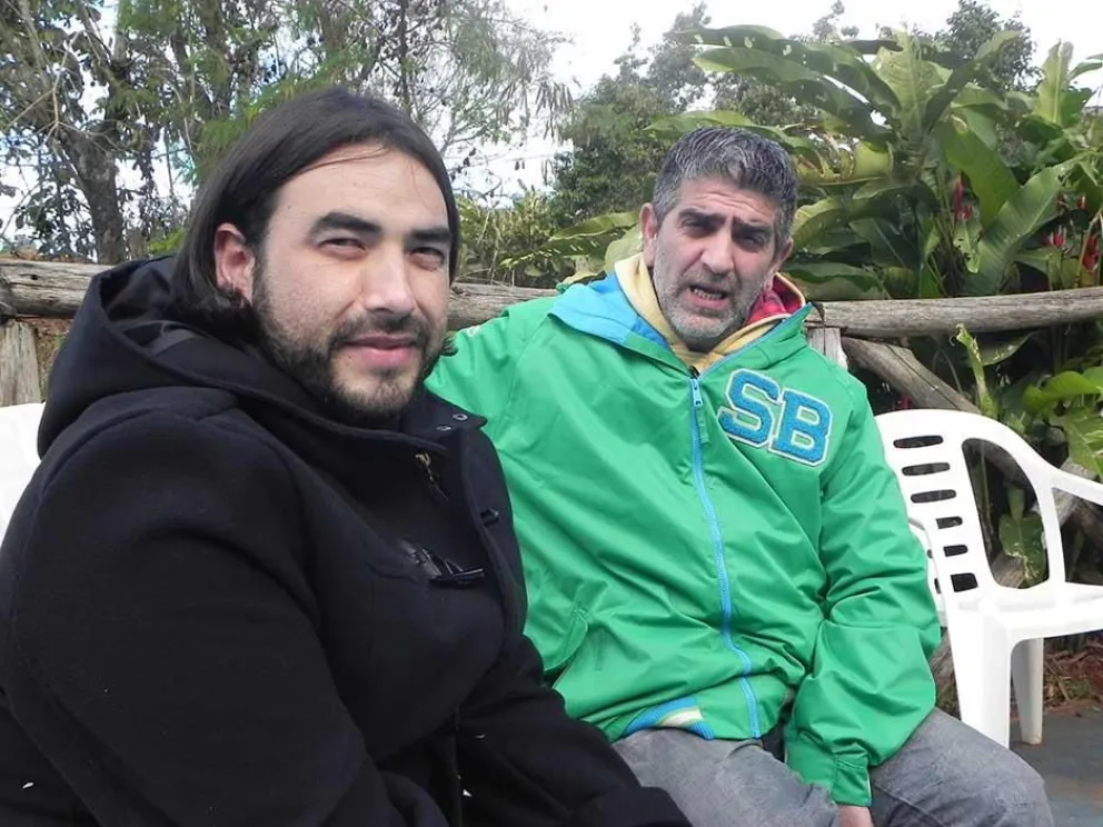 Flamantes padres.