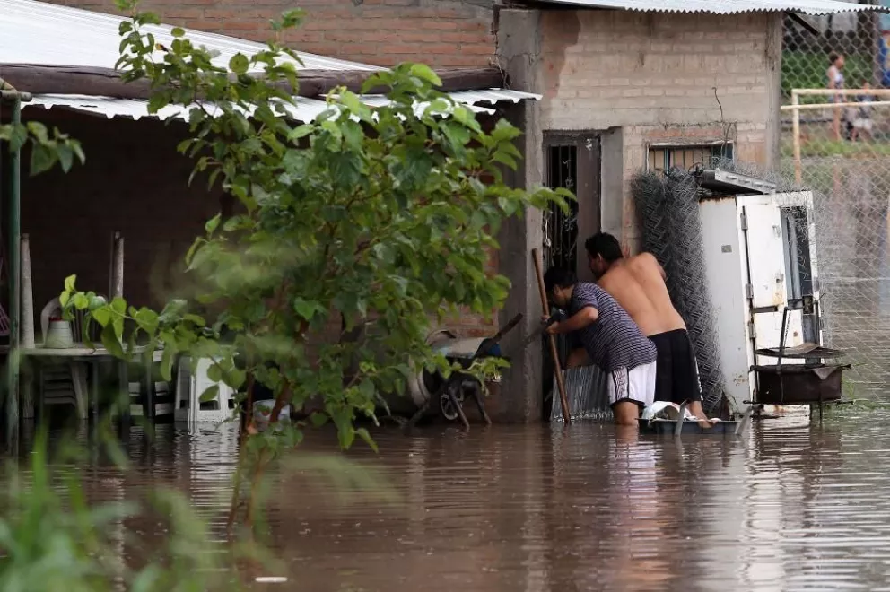 Inundaciones en Santiago del Estero.