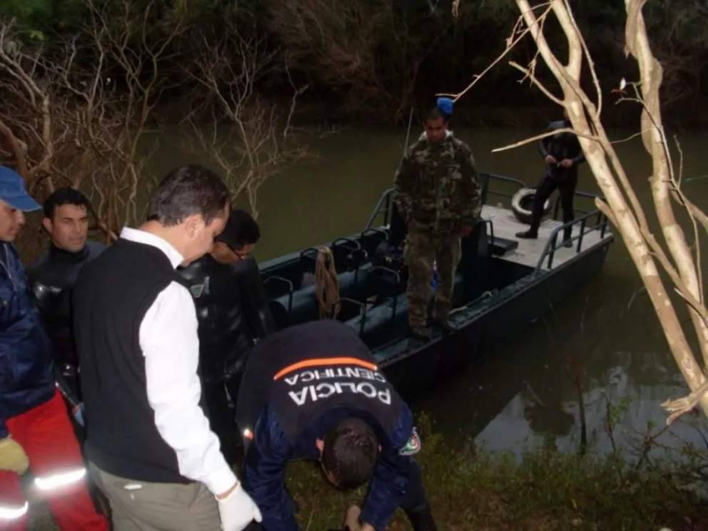 Hallaron sin vida al niño buscado en el arroyo Ñacanguazú.