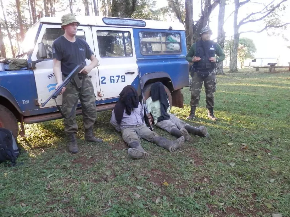 Varios cazadores furtivos fueron detenidos.