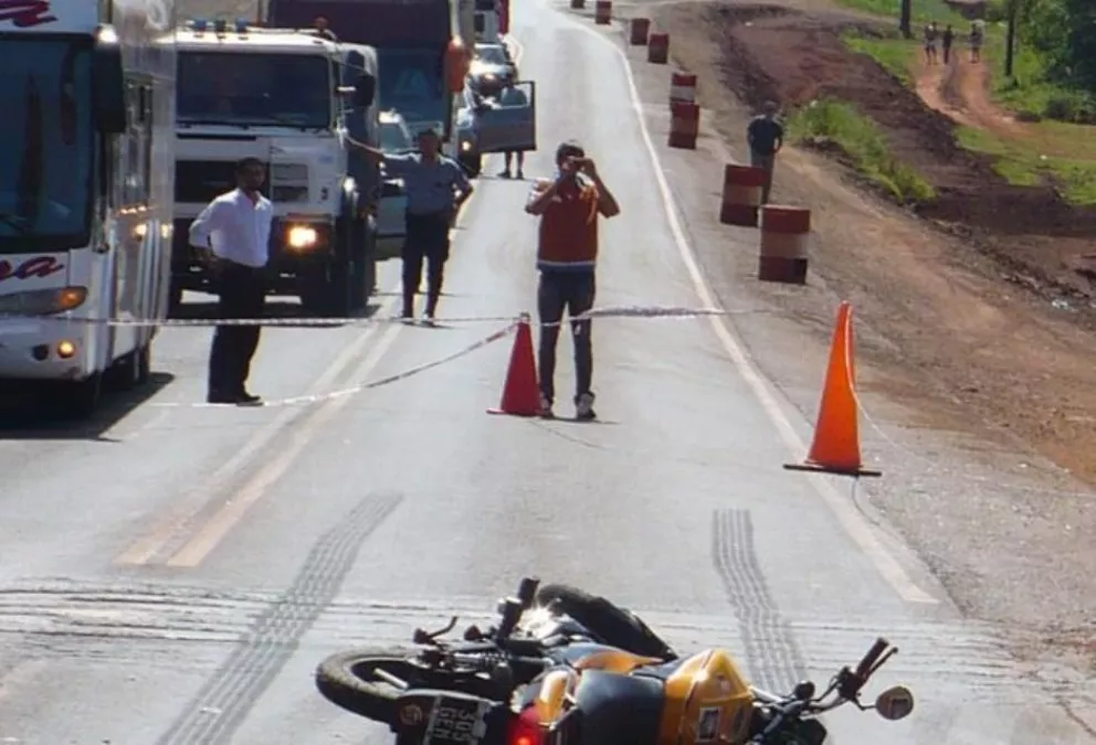 Falleció un motociclista en San Pedro.