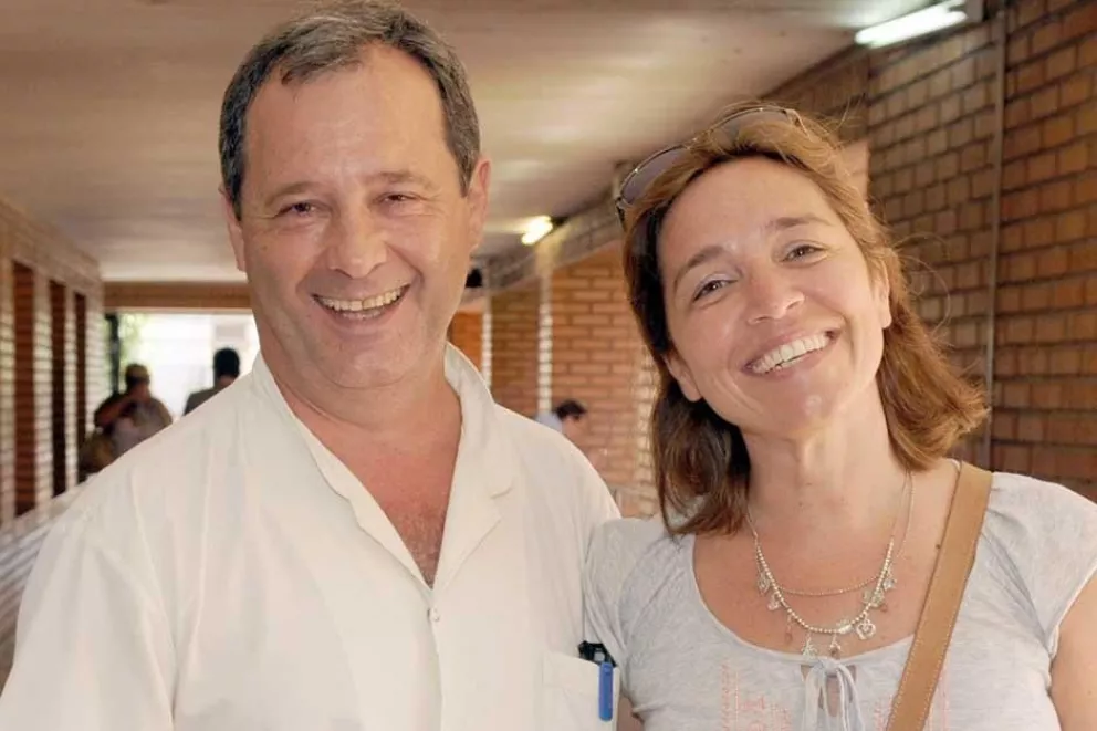 Gisela Medina y Ernesto Gione.