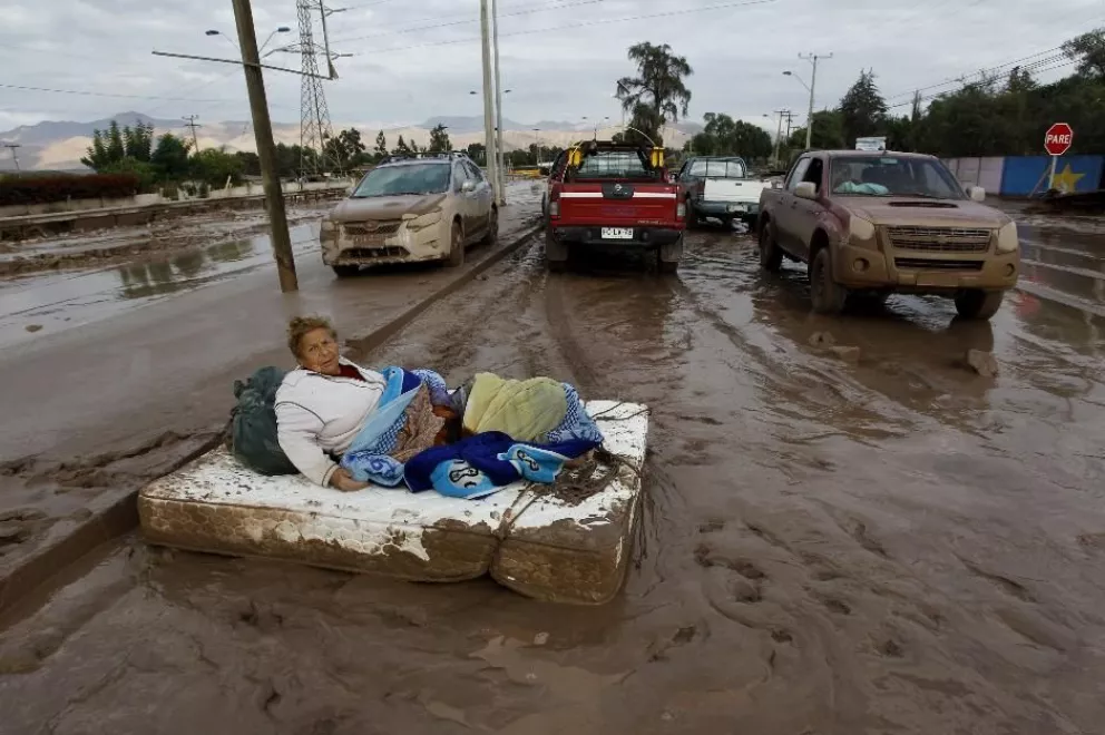 Inundaciones en Chile.
