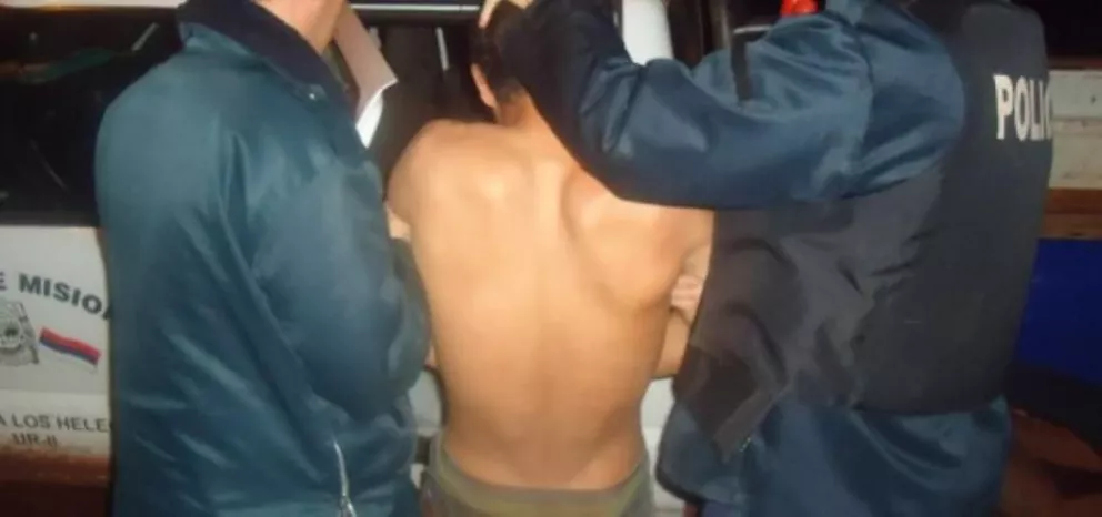 Un joven fue detenido por robo en Posadas.