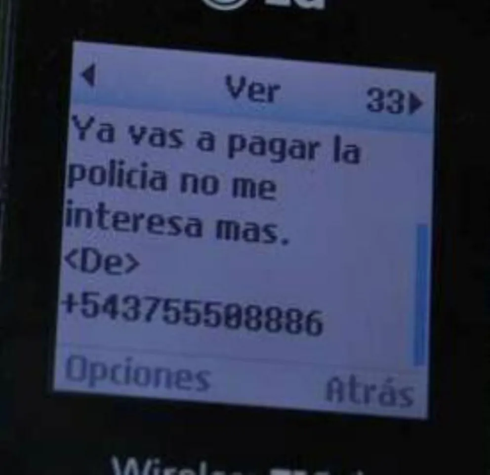 Comisario investigado por orgías amenazó a un periodista de El Territorio |  El Territorio