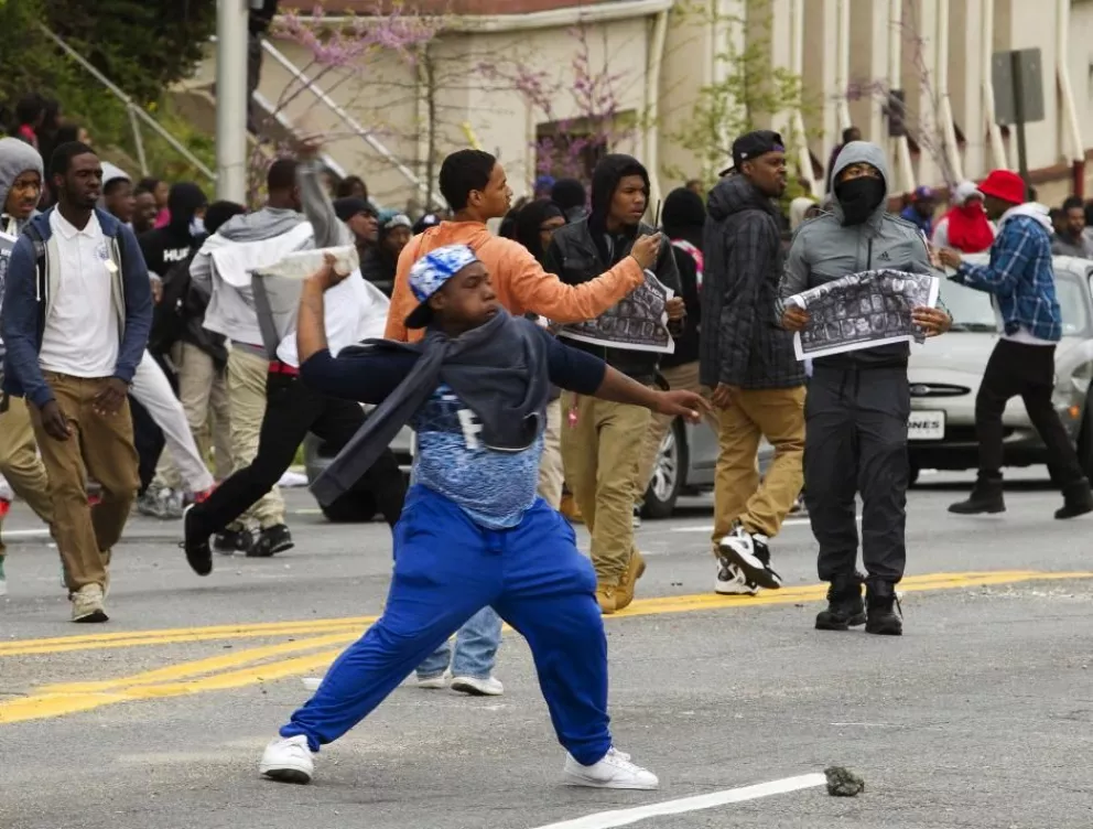 Incidentes en Baltimore.