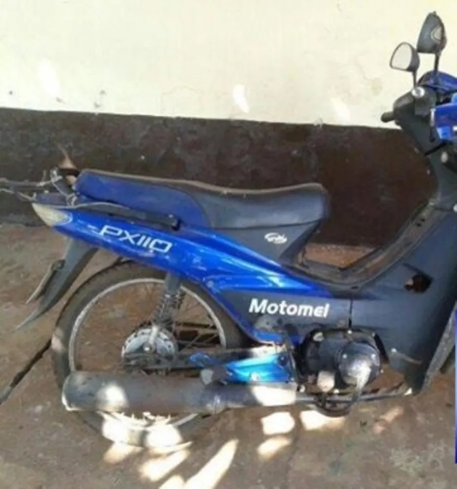 Moto recuperada en Garupá