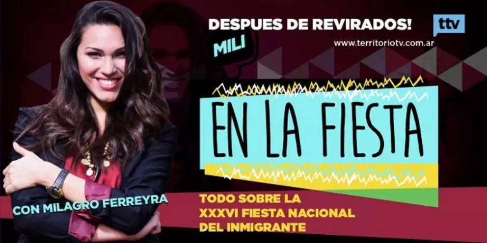 TTV estrena programa para darte la info sobre la Fiesta del Inmigrante