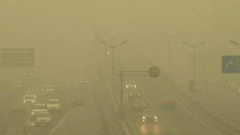 Por la contaminación, en Beijing hace tres días que no se ve el sol