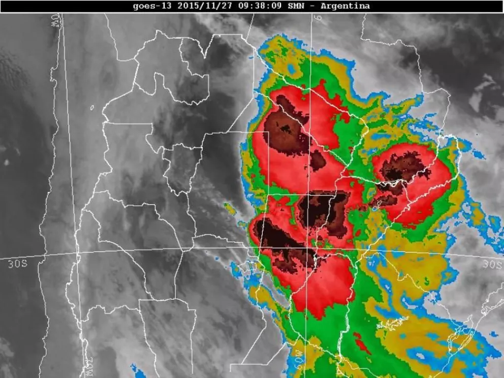 Rige alerta meteorológico para toda la provincia de Misiones