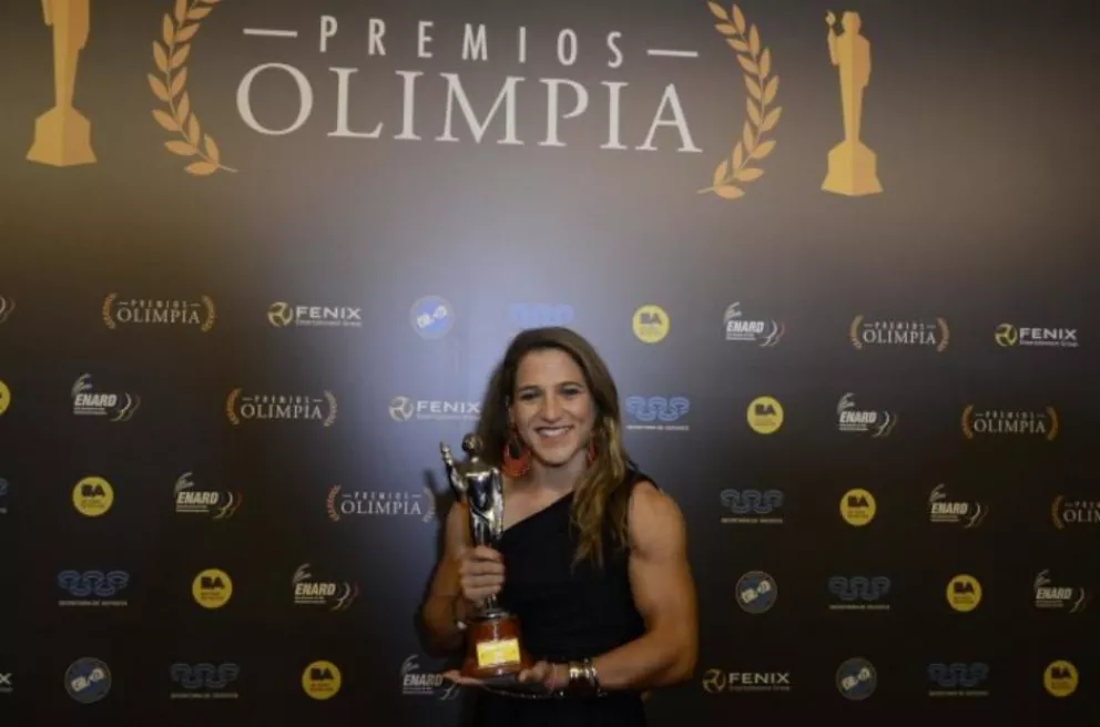 Paula Pareto se quedó con el gran premio Olimpia de Oro
