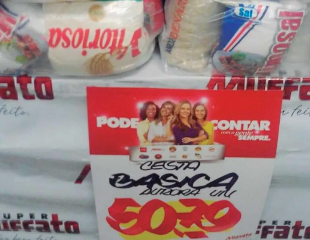 Los alimentos destacan menores precios en Foz de Iguazú.