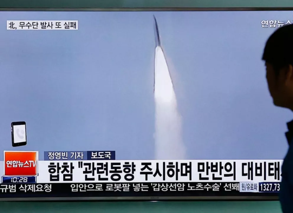 Falló ensayo de un misil norcoreano 