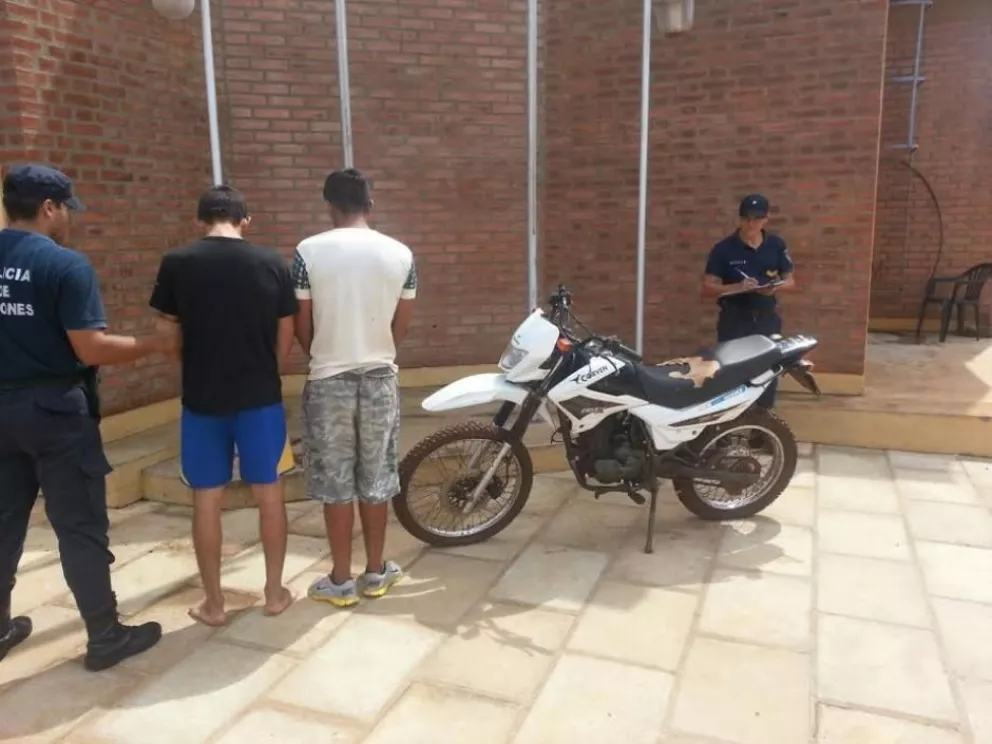 Recuperaron una motocicleta que había sido robada 