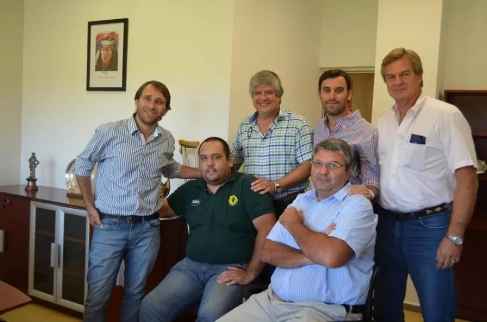 Morgenstern se reunió con dirigentes de clubes misioneros de rugby