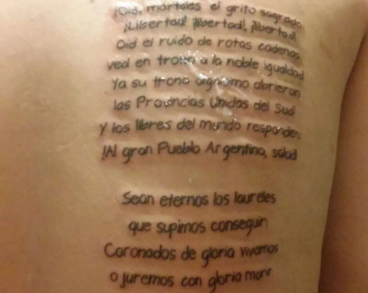 salmos 23 tatuaje