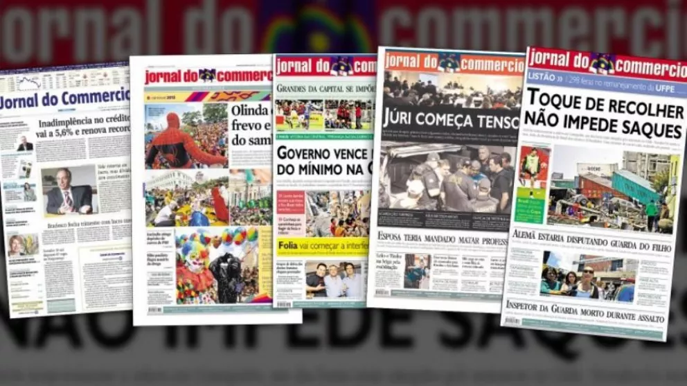 Víctima de la crisis en Brasil, cerró el periódico Jornal do Commercio