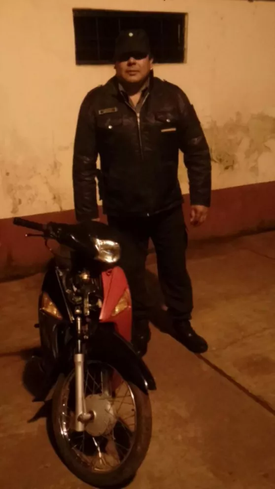 Un hombre es detenido por poseer una moto robada en Loreto
