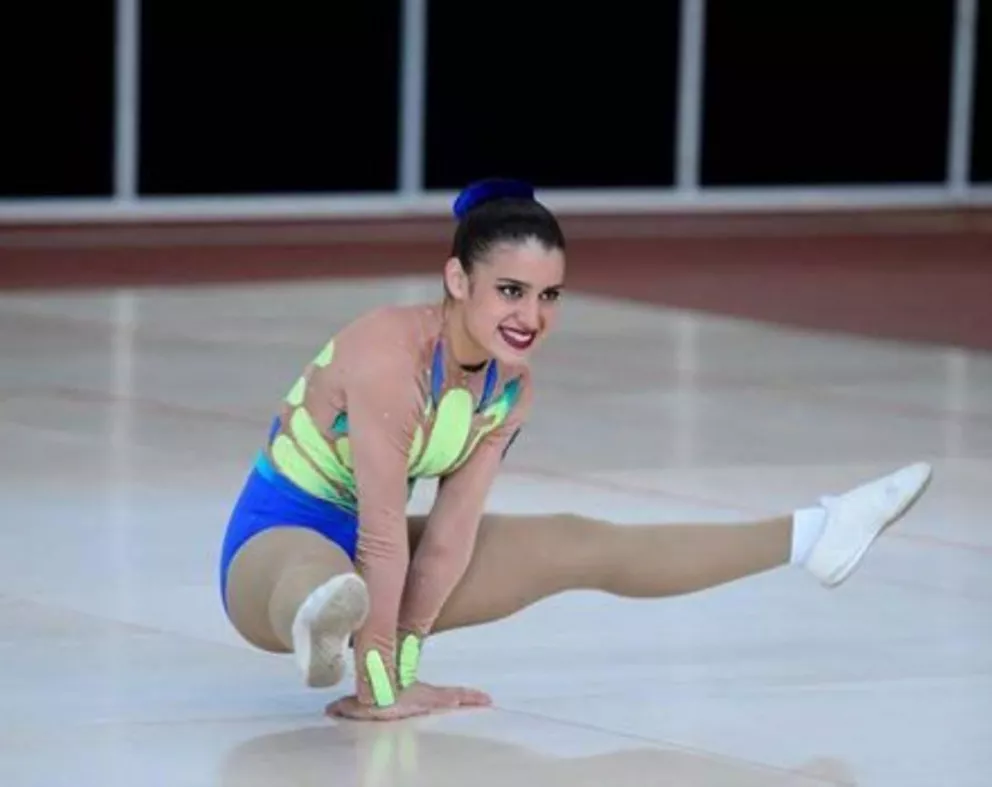 La misionera Carolina Ruiz entre las cuatro mejores gimnastas de Sudamérica