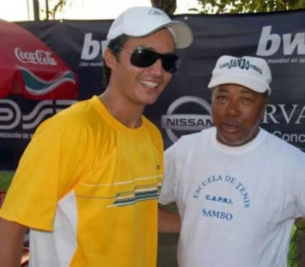 Falleció 'Sambo' González, primer entrenador de Chucho Acasuso