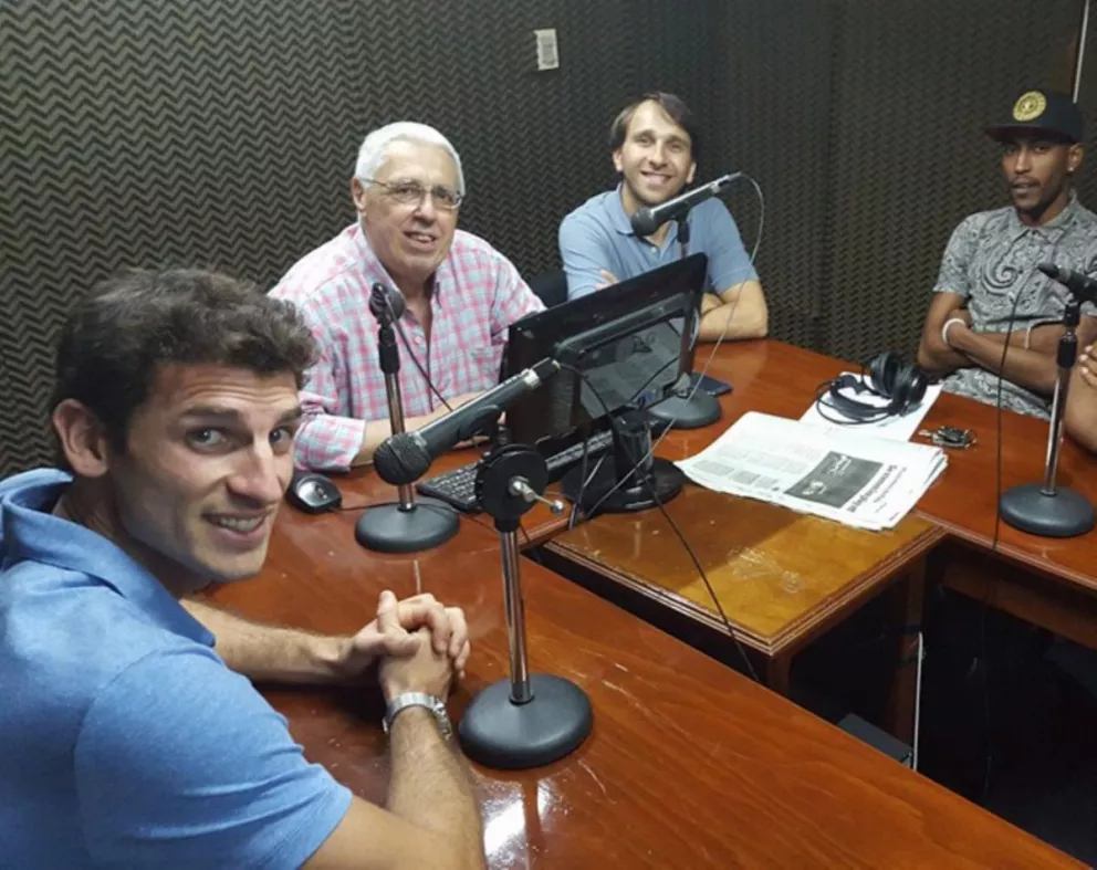 Matias Zouvi, Carlos Garcia Coni y Alejandro Friedl