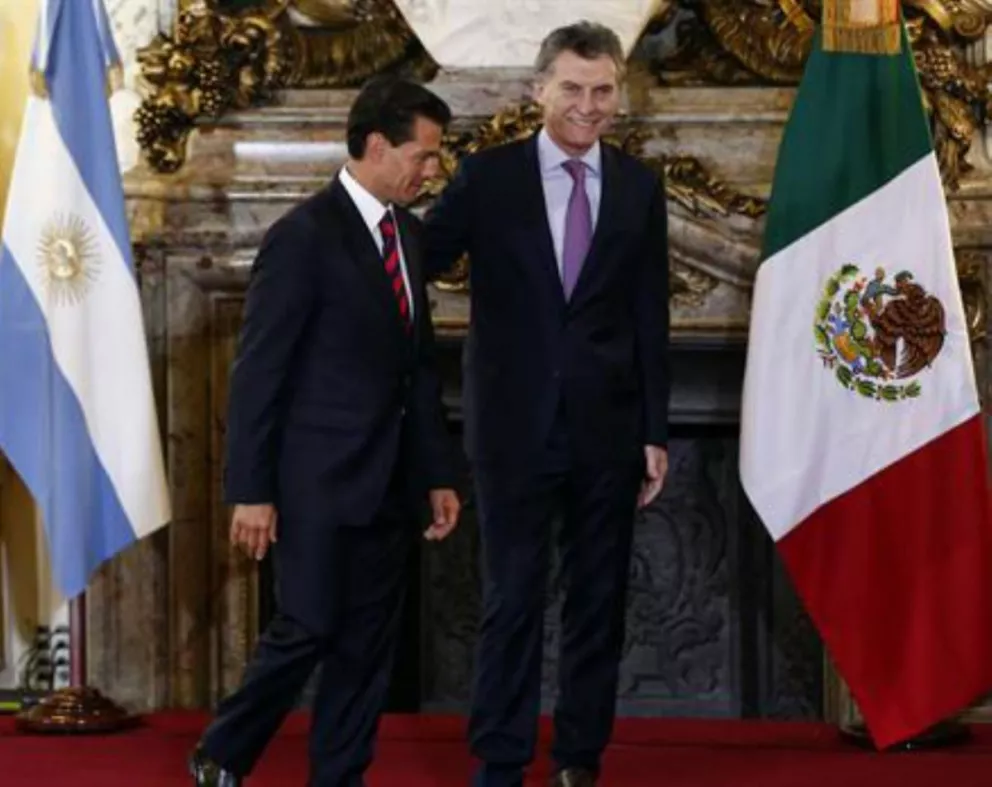 Macri: "Estamos construyendo una nueva etapa entre la Argentina y México"  