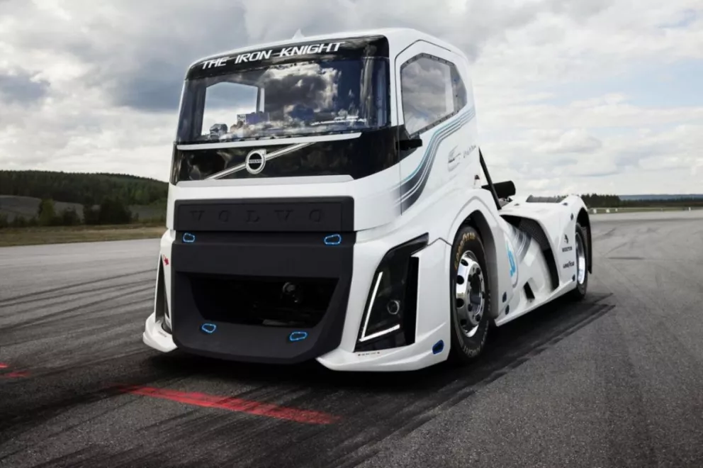 Volvo presenta al camión más rápido del mundo