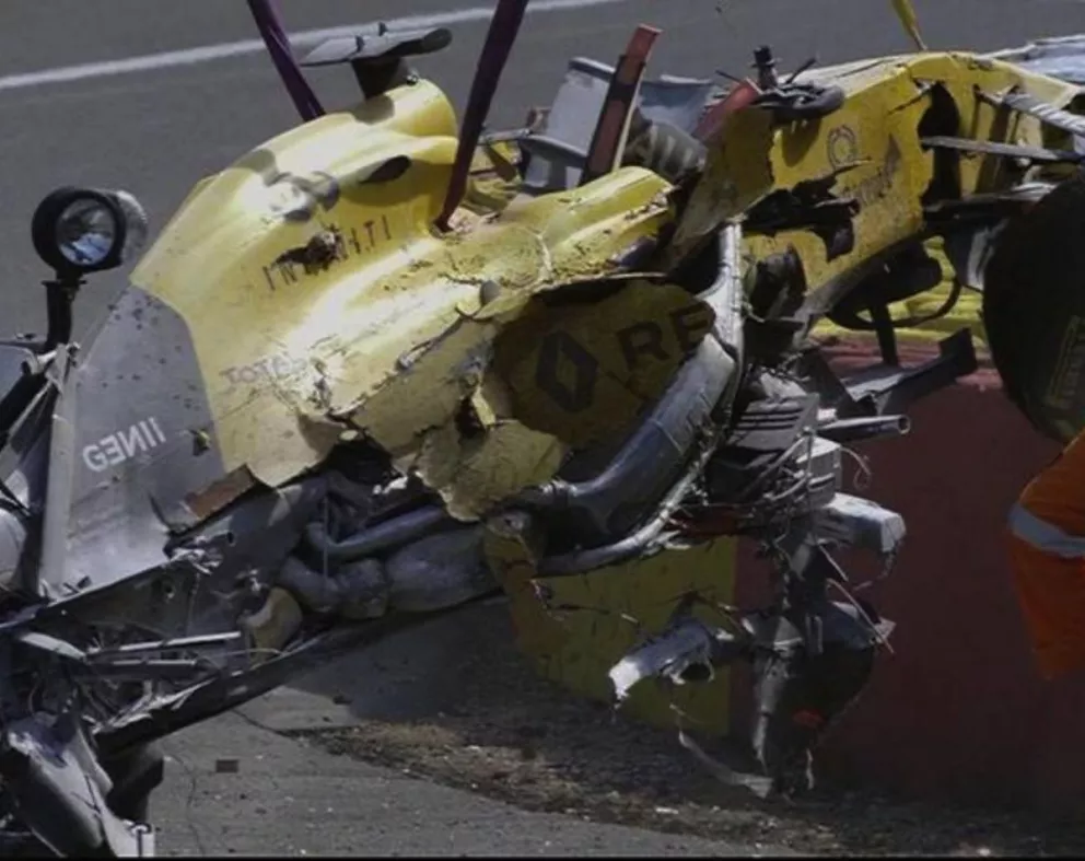 F1: Brutal accidente de Kevin Magnussen en el Gran Premio de Bélgica