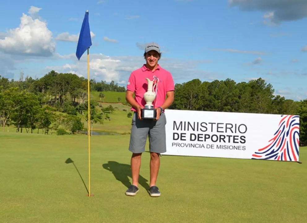 Báez es campeón misionero de golf